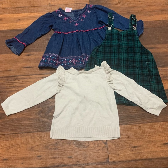 Toddler Girl Clothes Size 3T Mix Dresses Sweater - Picture 3 of 8